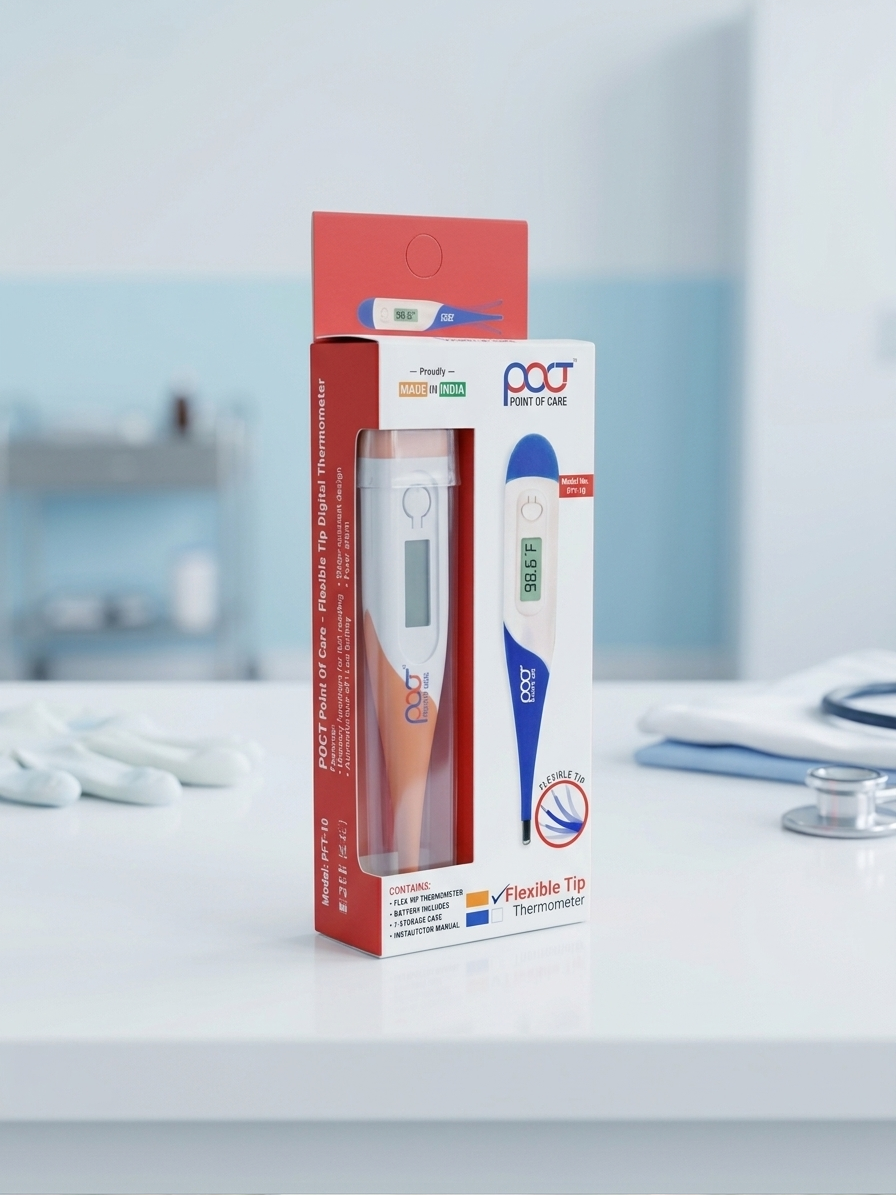 POC Flexible Tip Digital Thermometer (PT-10)