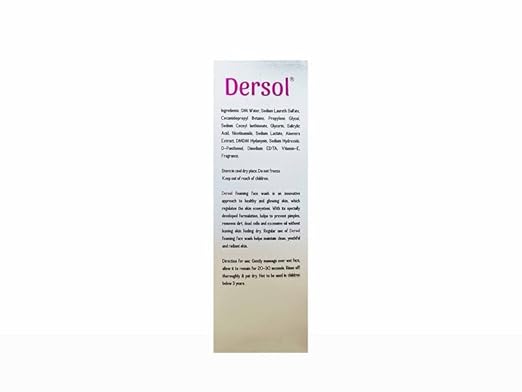 Dersol Face Wash