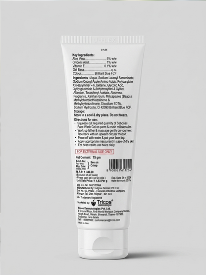 Sebonac Face Wash Skin Rejuvenating Gel