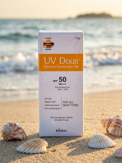 UV Doux Silicone Sunscreen Gel SPF 50