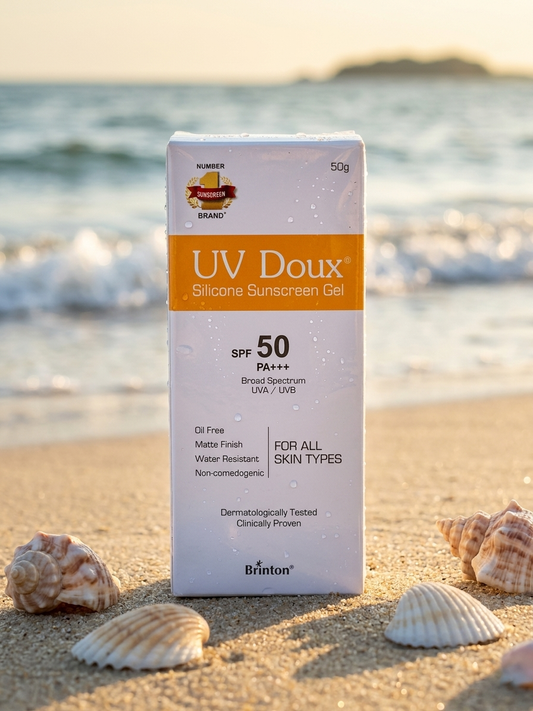 UV Doux Silicone Sunscreen Gel SPF 50